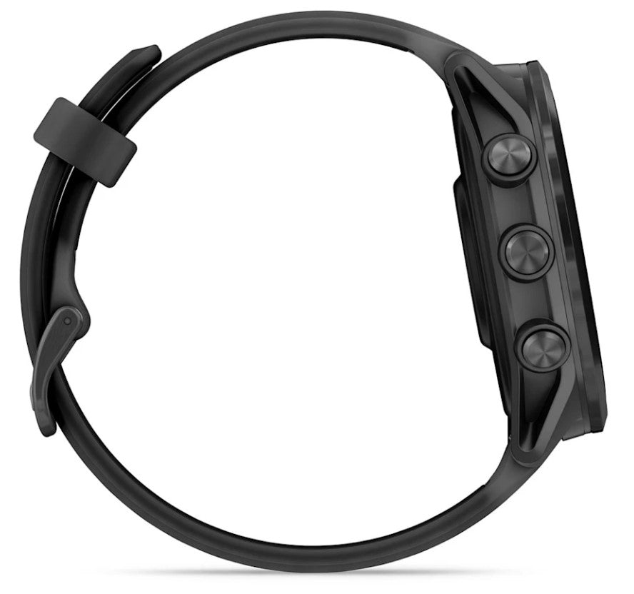 Garmin Forerunner 570 47 mm GPS – Aluminium Schwarz, Sportarmband, 50 m, für Android, iOS