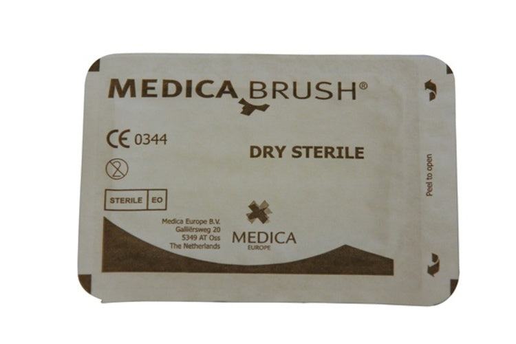 Medi-Scrub Handwaschbürste Medica Brush Dry Sterile – Einweg, steril – 25 Stk