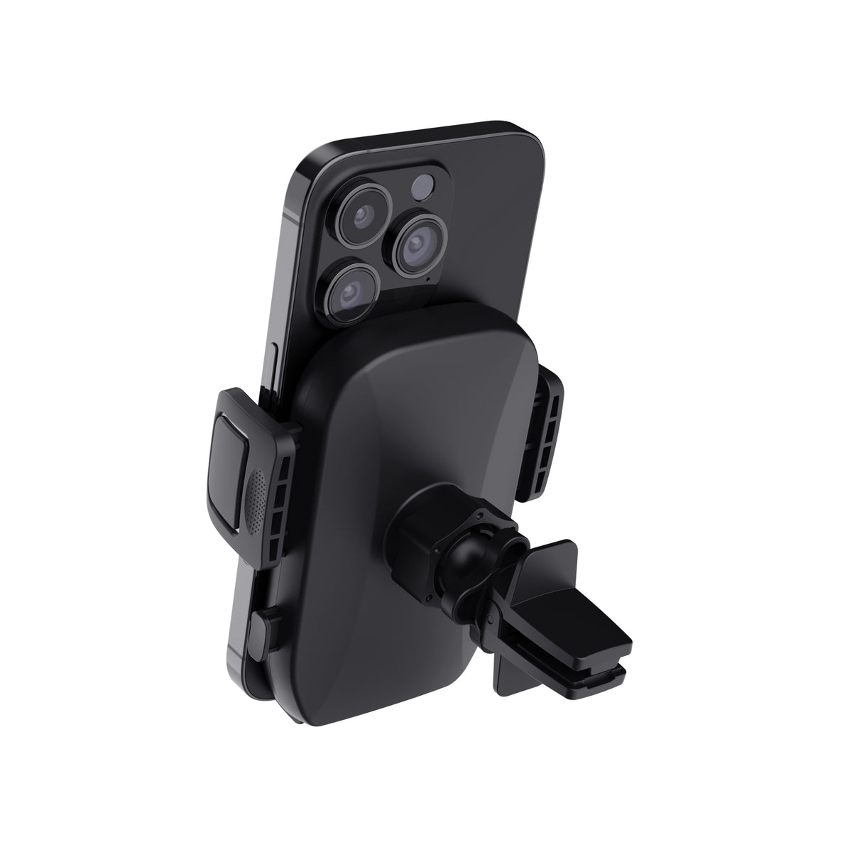 Trust Runo – Auto-Halterung – Lüftungsschlitz, für Bildschirme 10,2–17,8 cm, 360°-Drehung, Schwarz