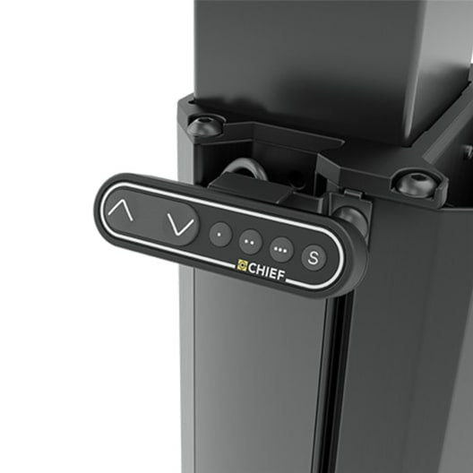 Chief Bodenständer – VESA 201×200–860×510 – bis 90 kg, Motorisiert, Höhenverstellbar – LPE1U-UK