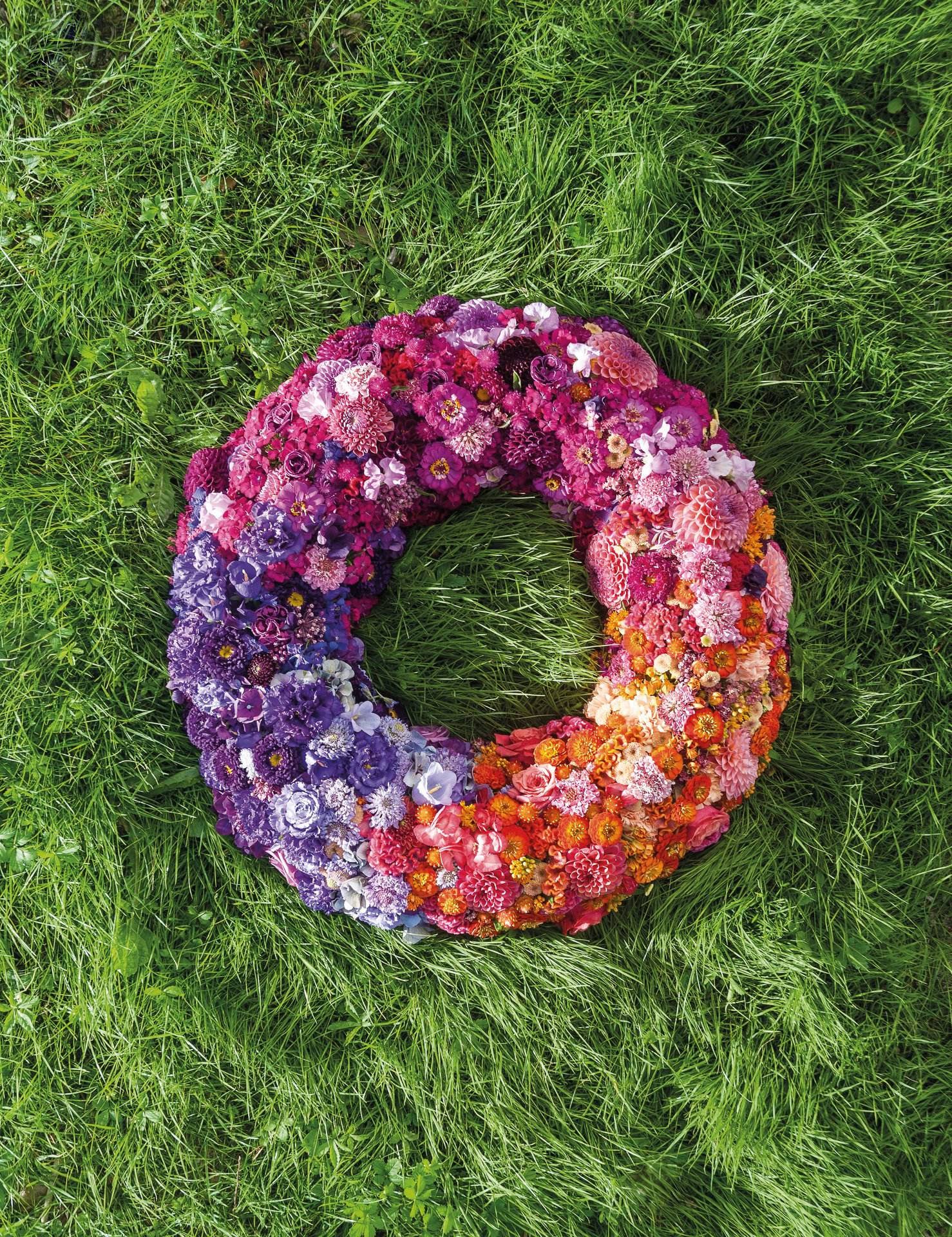 Opiflor Floraler Schaum, Grün, Ø 40 cm × 6 cm, 1 Stk., 113951