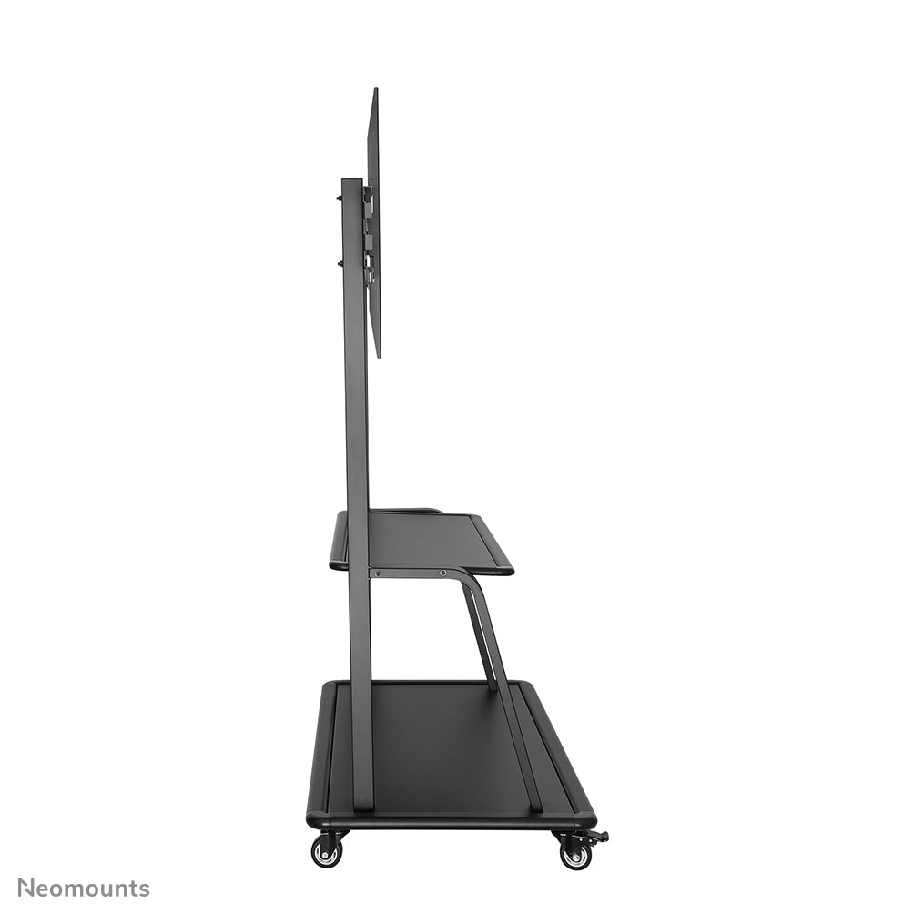 Neomounts NS-M4000BLACK – Trolley, höhenverstellbar, für 60–105", VESA 200×200–1000×600, bis 150 kg, schwarz