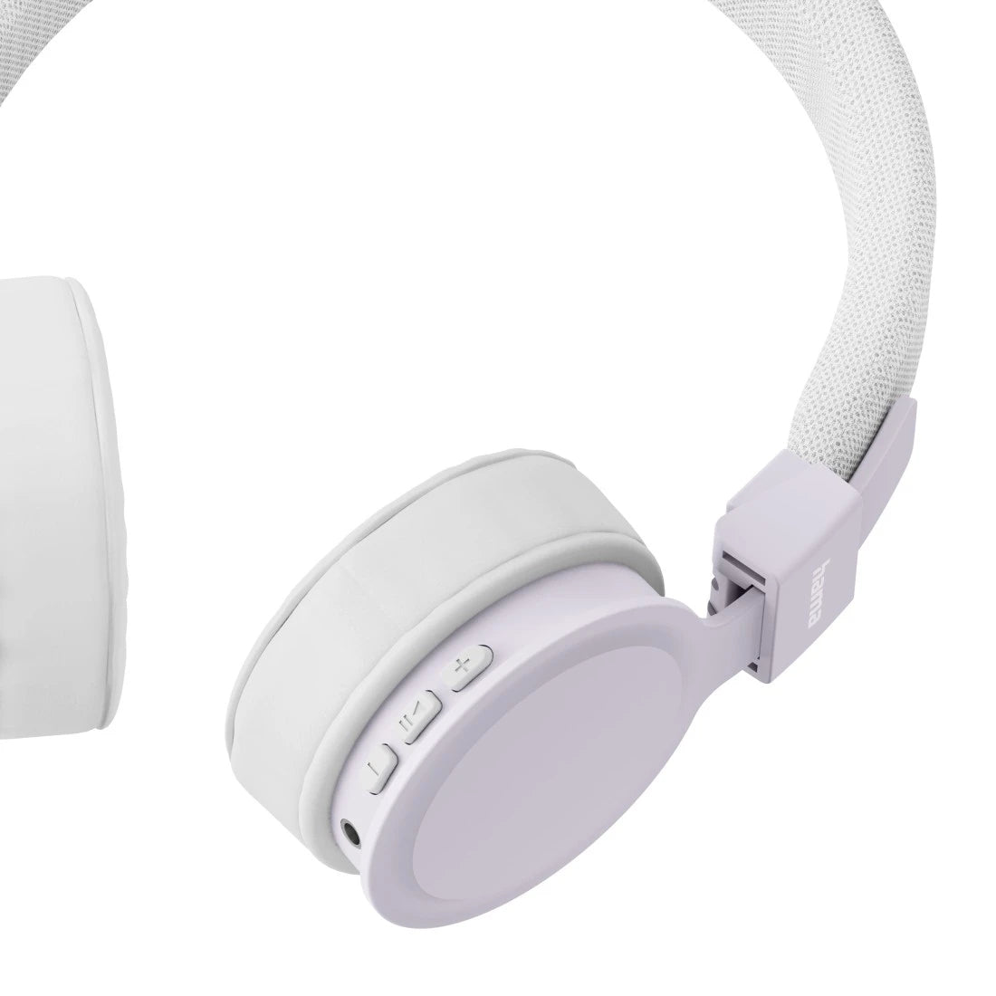 Hama Freedom Lit III On-Ear Kopfhörer – BT, 3,5 mm Klinke, Weiss, BT 5.4
