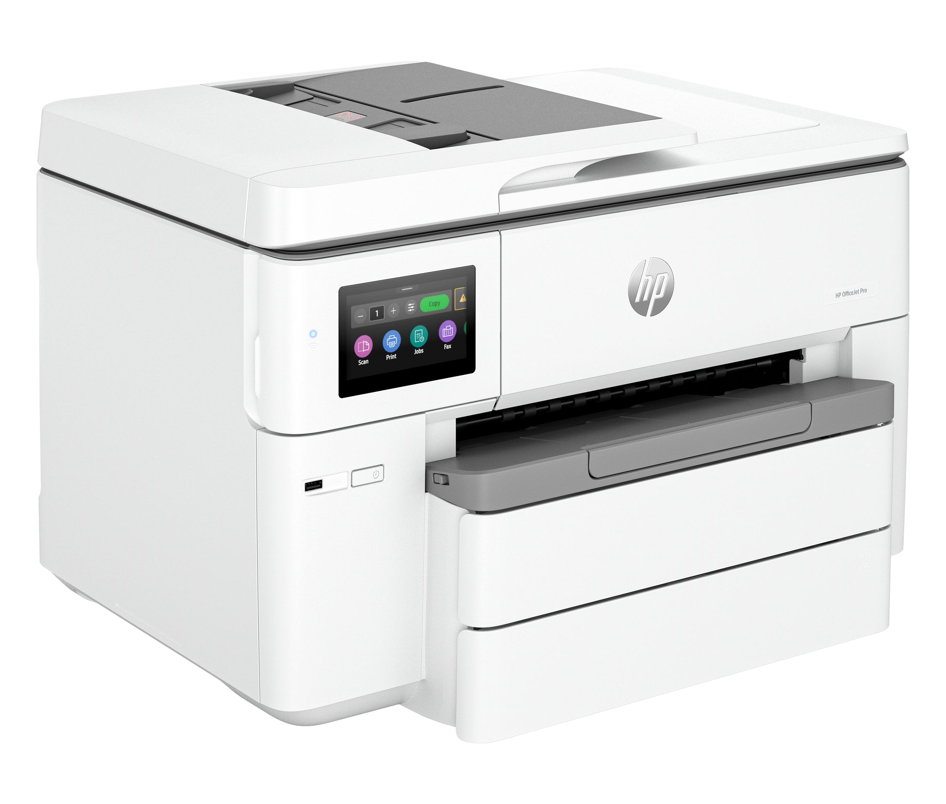 HP OfficeJet Pro 9730e – Farbtintenstrahl-Multifunktionsdrucker, A3, 3-in-1, Duplex, ADF, WLAN/LAN, AirPrint
