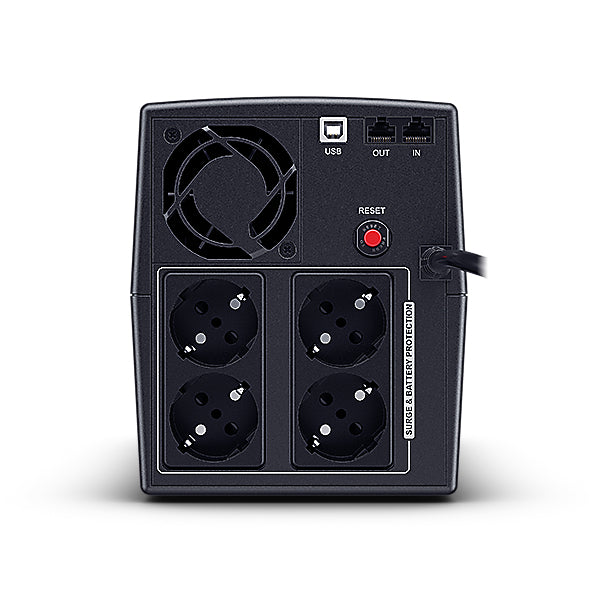 CyberPower UT1500EG USV 1,5 kVA/900 W Line-Interaktiv – Tower – Typ F×4, RJ45×2, USB-A/USB-C