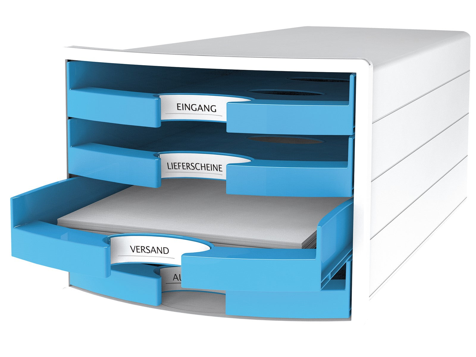 HAN Impuls Schubladenbox – für Papierformate DIN A4, C4 – 280 × 367 × 235 mm
