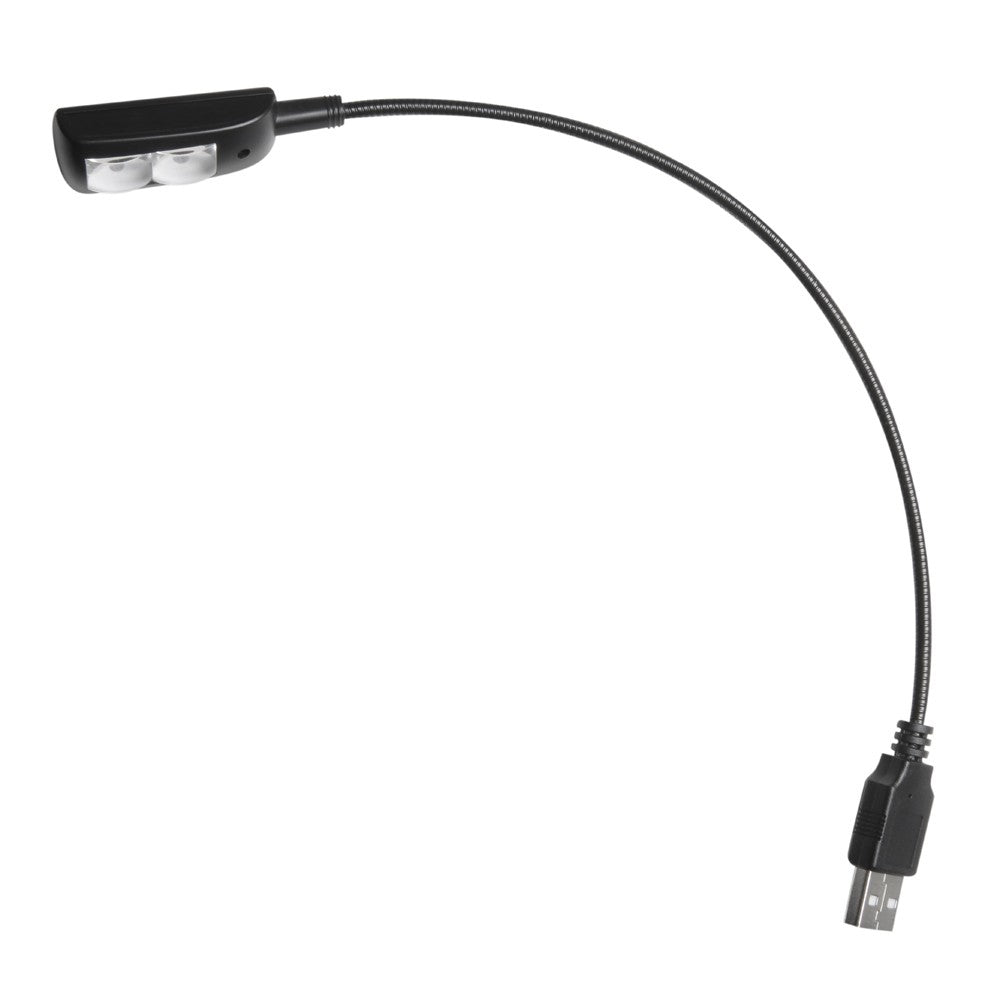 Adam Hall Monitor-Lichtleiste SLED 1 PRO – 200 lm, 6000–6500 K, dimmbar, USB – Schwarz