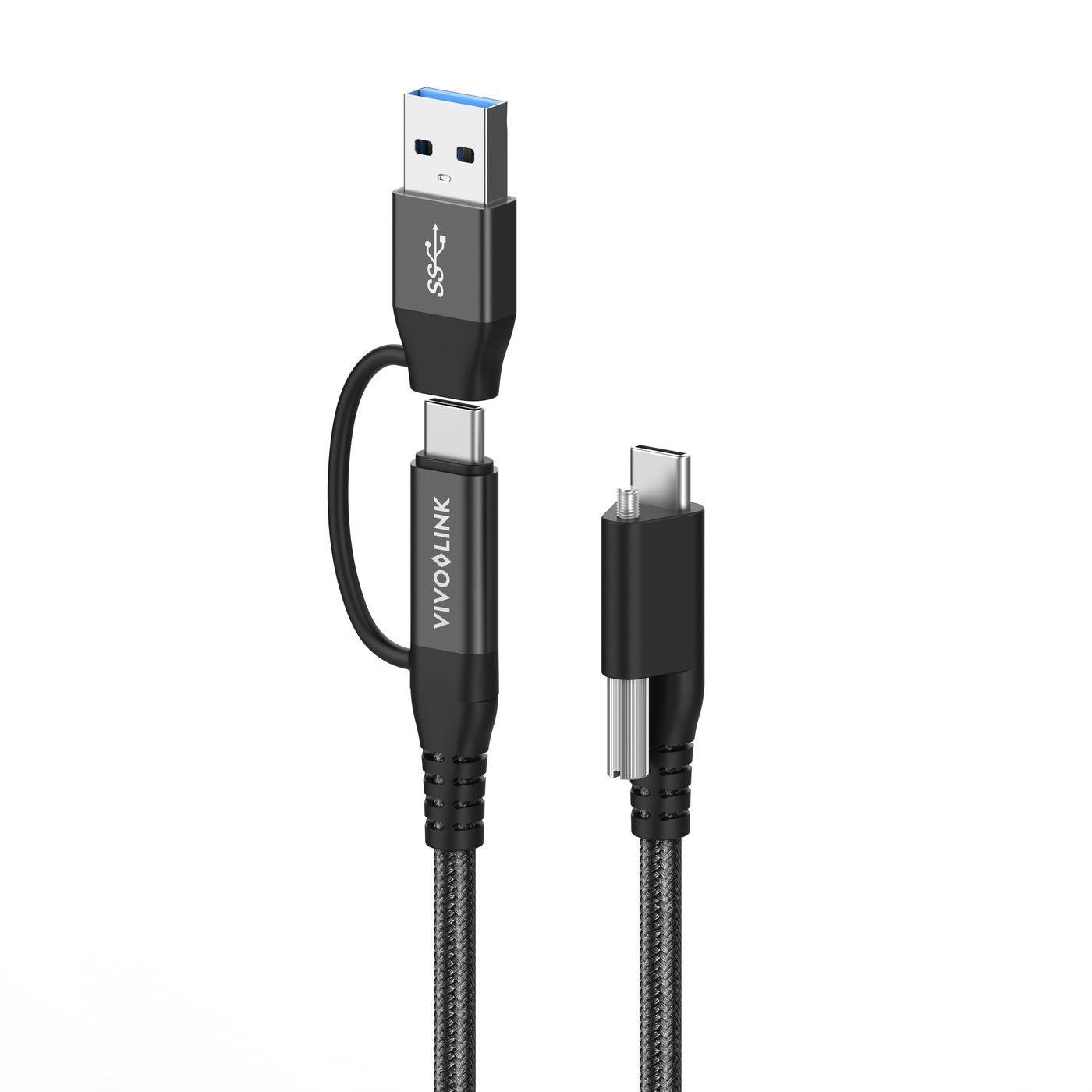 Vivolink PROUSBCMM1.5ADP – USB-C-Kabel, 1,5 m