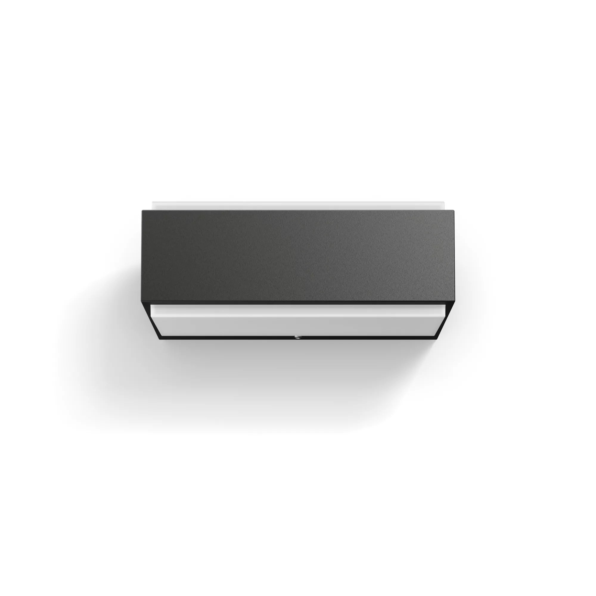 Philips by Signify Philips Aussenwandleuchte – 1 000 lm, 9 W – Warmweiss, 2700 K – IP44 – Netzbetrieb – Grau – Aluminium