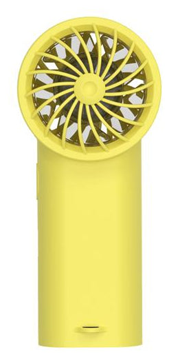 Muitomas Handventilator MINIFAN2YL – 3 Stufen, 500 mAh, USB-C, Gelb