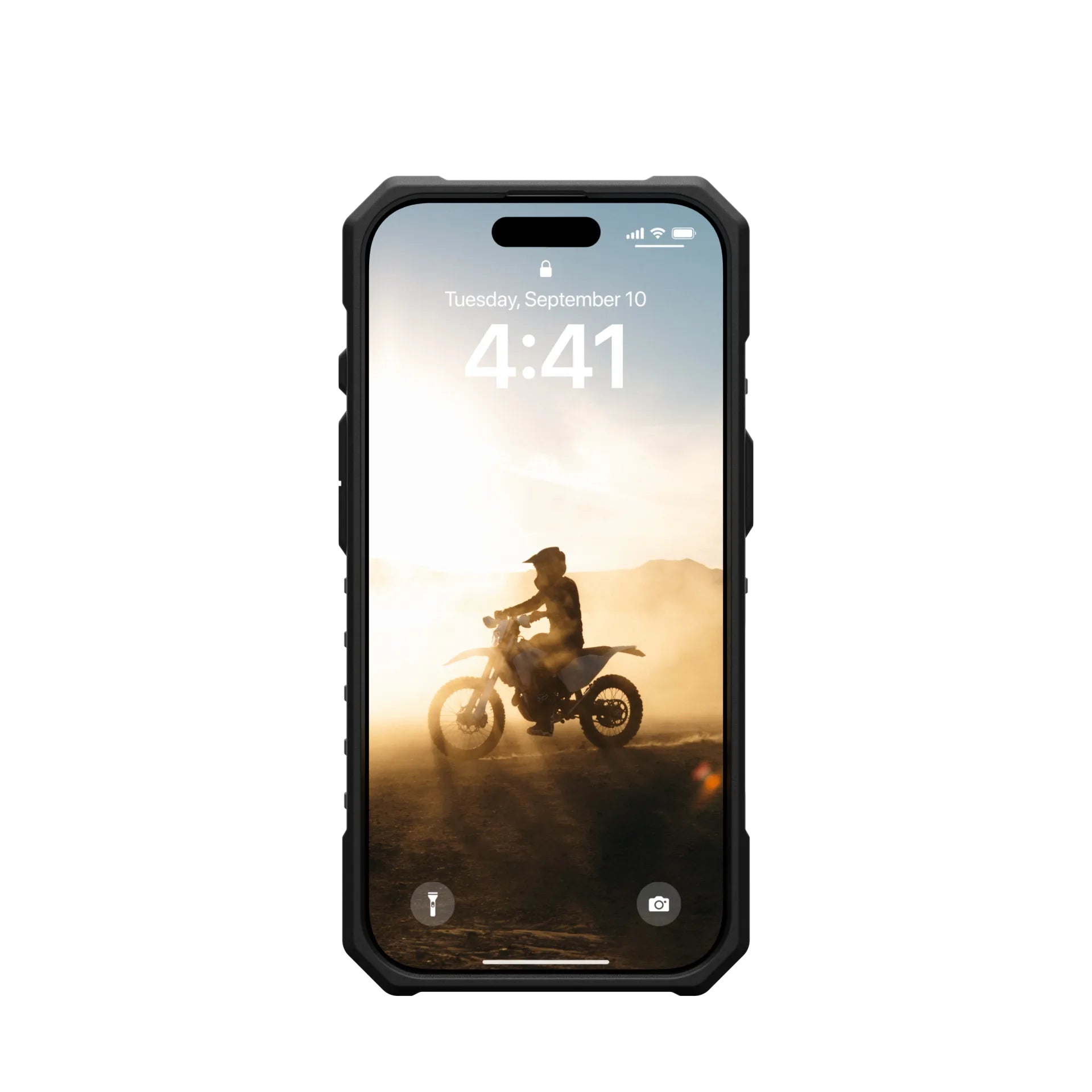 Urban Armor Gear Backcover Pathfinder – für Apple iPhone 16 Pro – blau – TPU, MagSafe-kompatibel