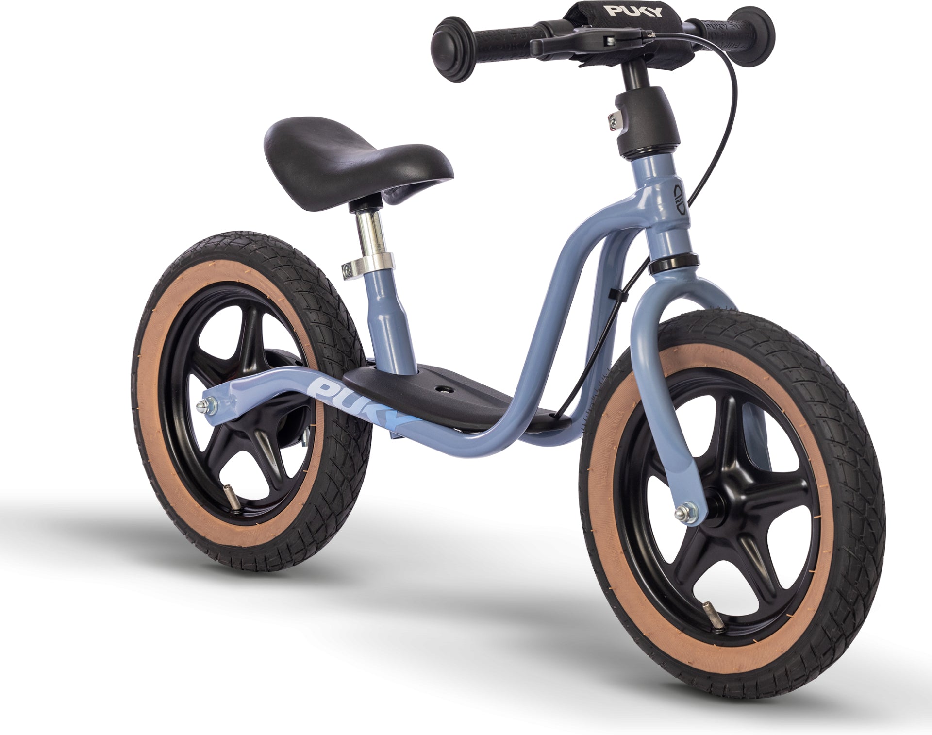 Puky 3093 Laufrad – Felgenbremse, Luftreifen, bis 25 kg – 12,5" Räder – ab 2 J. – Aluminium – Blau
