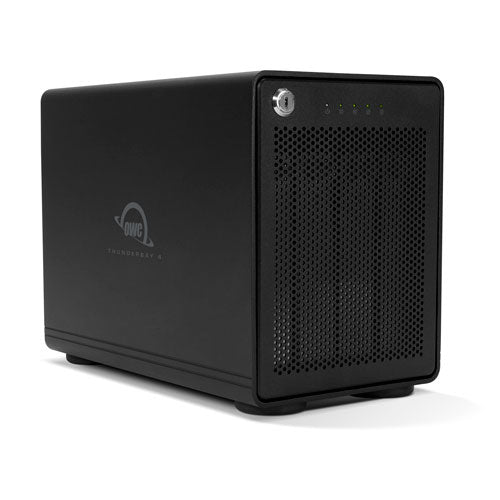 OWC ThunderBay 4 RAID – 4-Bay Tower NAS – 2×Thunderbolt 3, für HDD/SSD, SATA