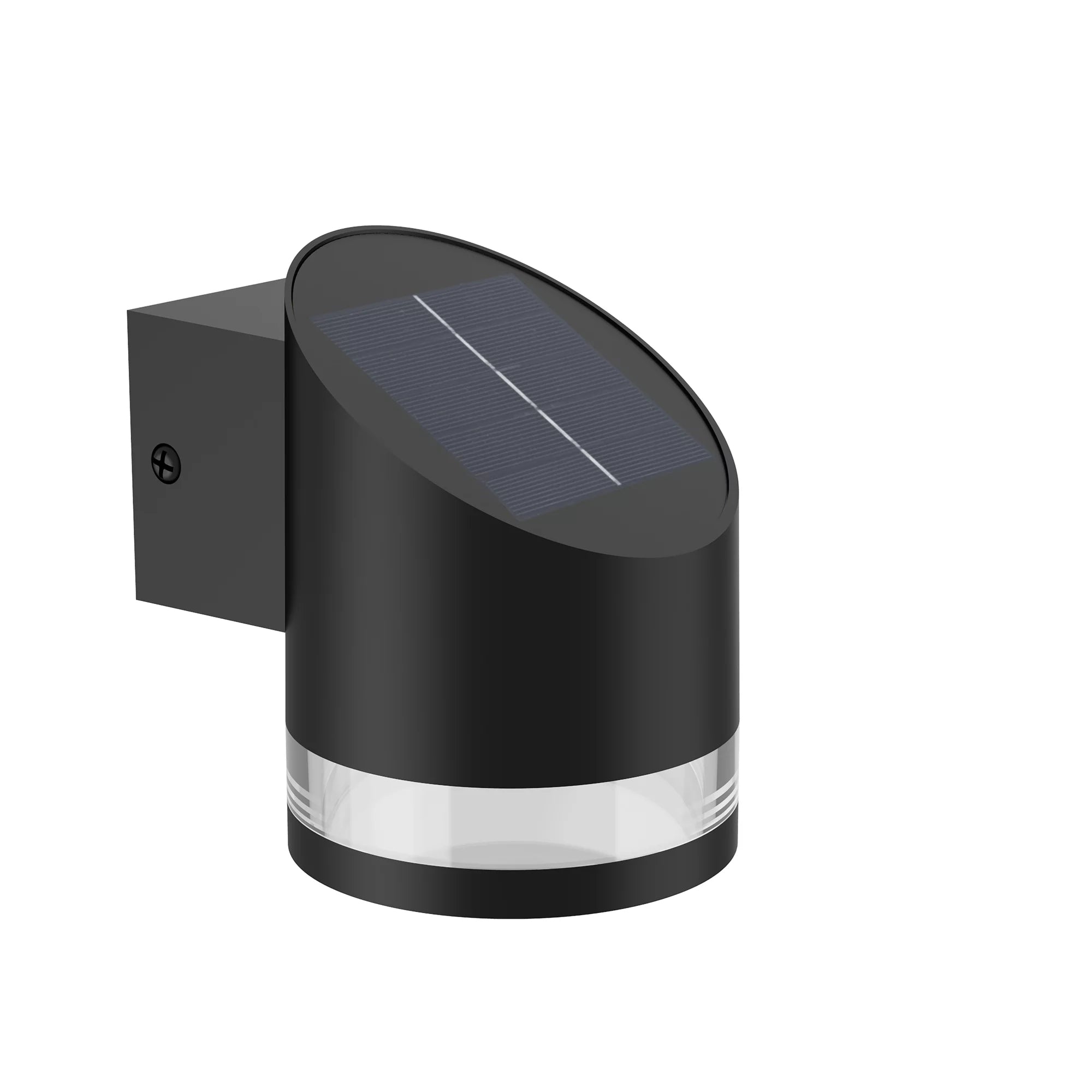 Philips by Signify Philips Aussenwandleuchte – Warmweiss, 2700 K, IP44, Solarbetrieb, Dämmerungssensor, Schwarz, Kunststoff