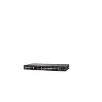 Cisco SG250-50HP – Managed L2/L3 Switch – 48× 1G, 2× Combo‑SFP, PoE+, PoE-Budget 192 W, 19", 1U
