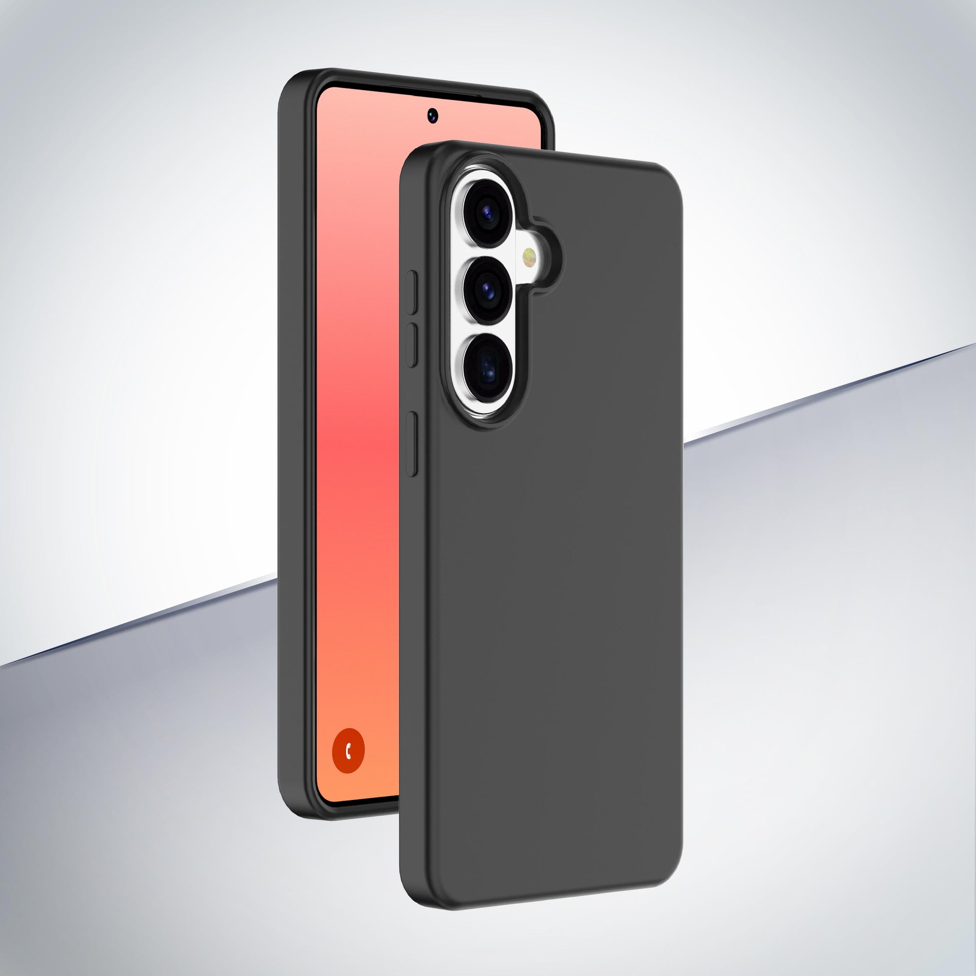 Cellularline Sensation+ Backcover – für Samsung Galaxy S26+, Silikon, Schwarz