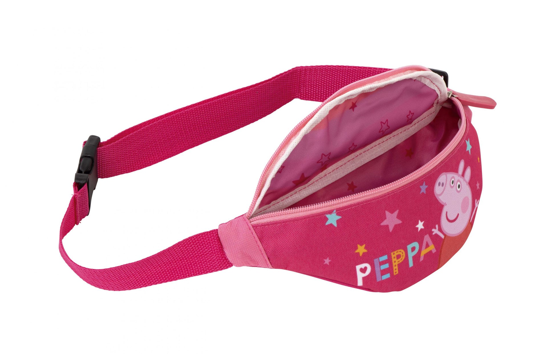 Arditex PP16676 – Reisebeutel, 1,1 l, Polyester, Pink, Motiv Peppa Pig, 27 × 6,5 × 11 cm