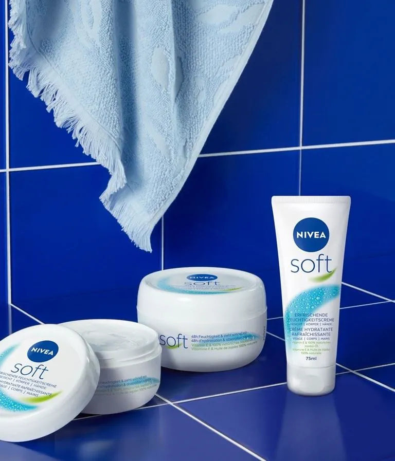 NIVEA Feuchtigkeitscreme – Kunststoff, 75 ml, hautverträglich