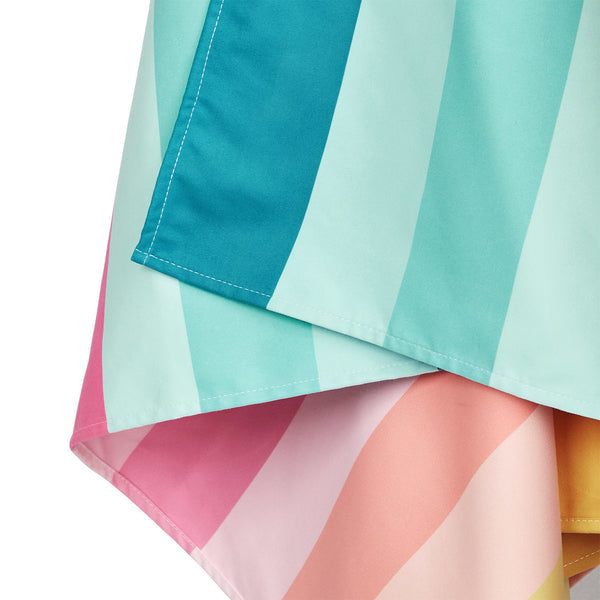 Dock & Bay Summer XL Coastal Candy Wohndecke – Polyester, Mehrfarbig – 90 × 200 cm
