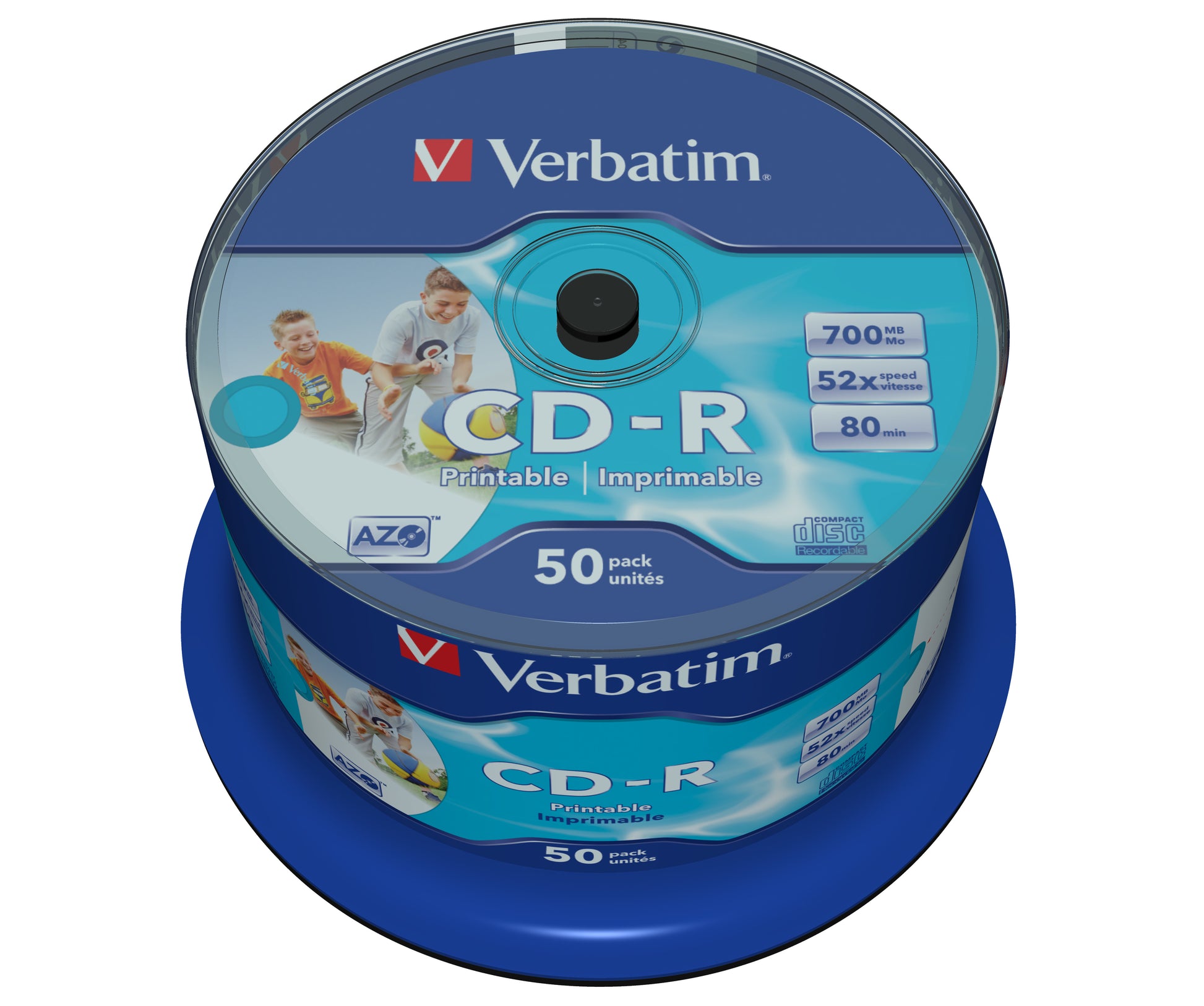 Verbatim CD-R 700 MB/80 Min. 52x – 50 Stück