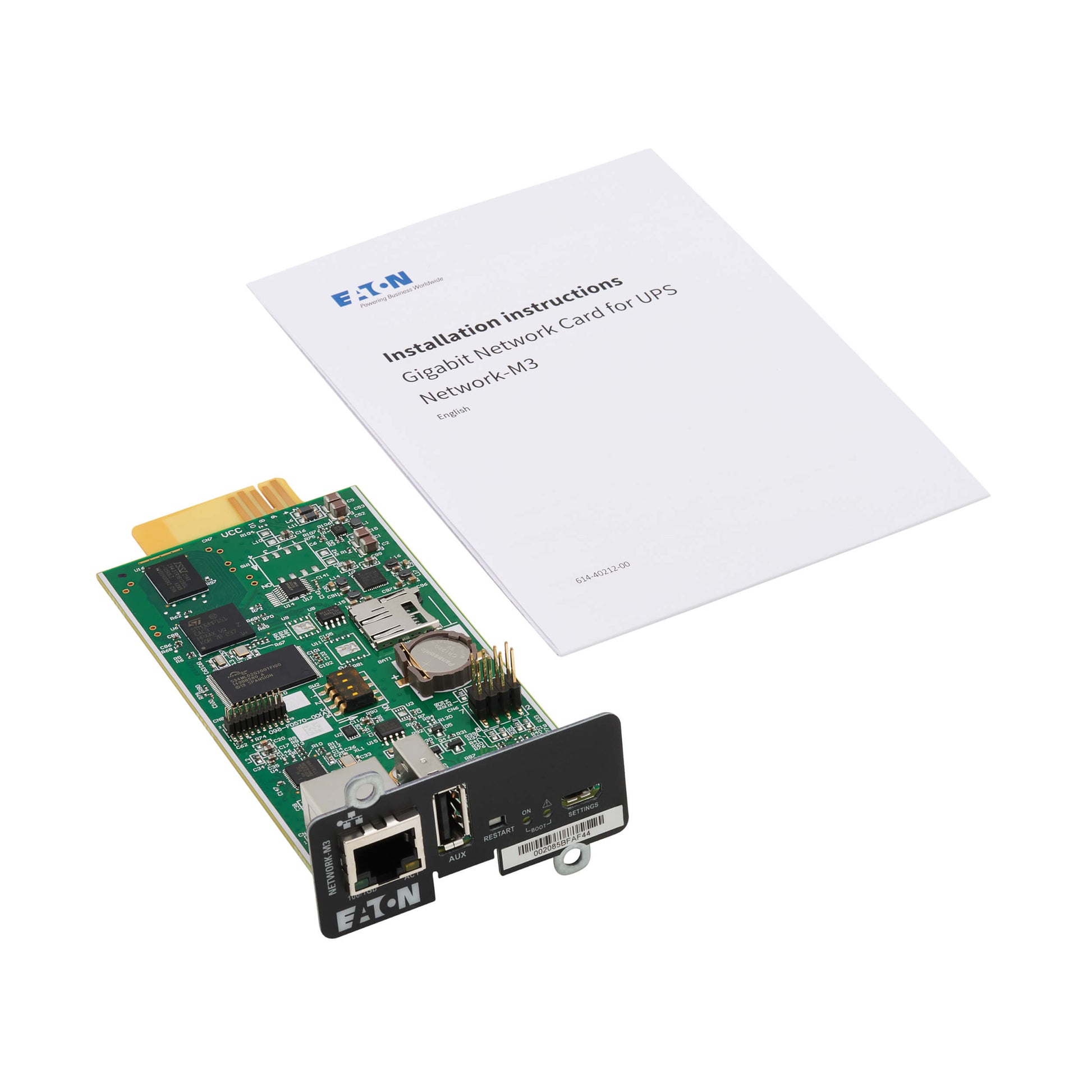 Eaton NETWORK-M3 Gigabit-Karte – MiniSlot, 1× RJ-45
