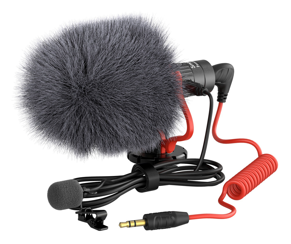 SmallRig Forevala S20 – Mikrofon-Set, 3,5 mm Klinke, Niere, Kondensator, Video