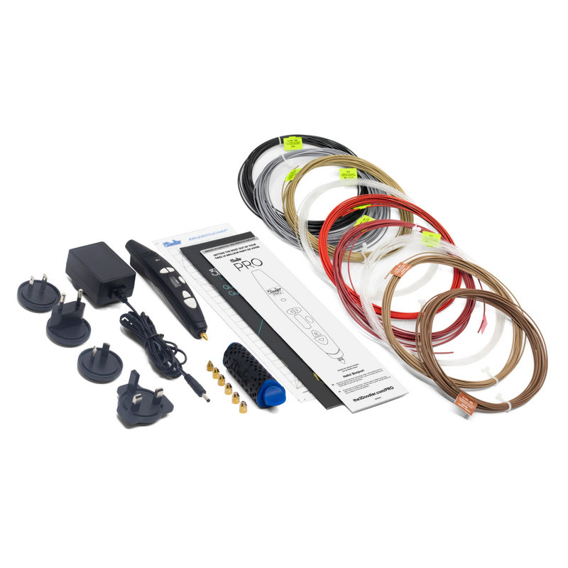 3Doodler 3D-Stift Pro III – Holz – 7 Stück