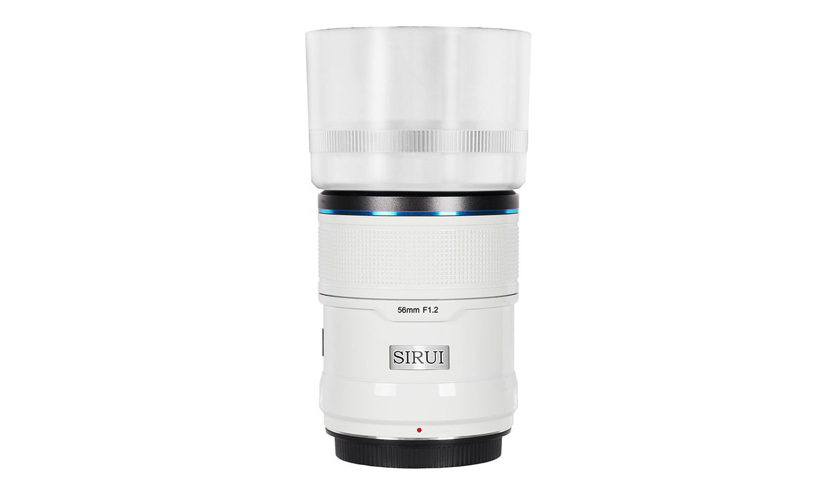 Sirui Sniper 56 mm f/1,2 Objektiv – Fujifilm X-Bajonett – Autofokus – Weiss – für Fujifilm