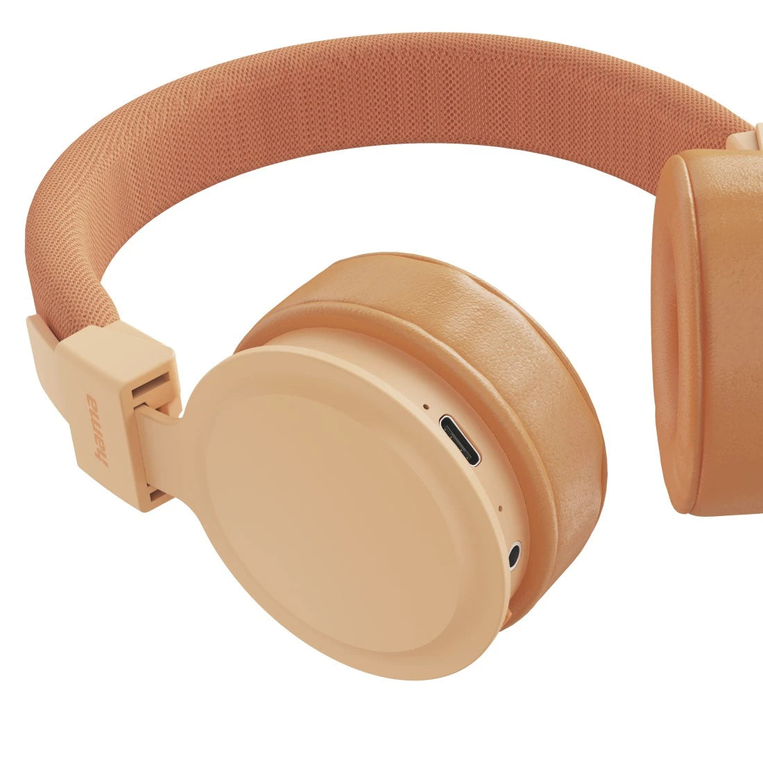 Hama Freedom Lit III On-Ear Kopfhörer – Stereo, Kabel + BT, Orange, BT 5.4