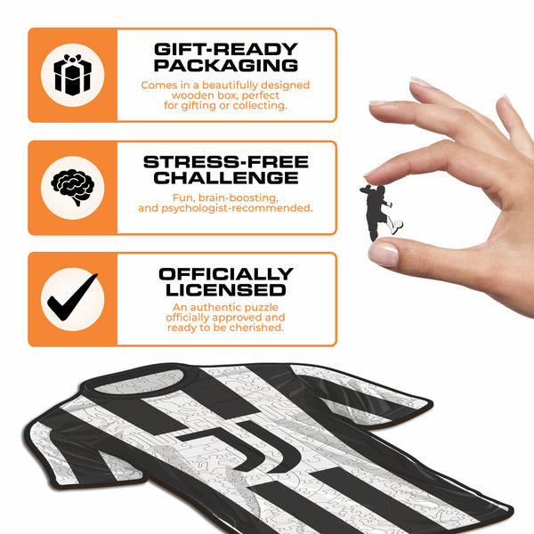 Iconic Puzzles Juventus FC Trikot – Logikspiel, ab 10 Jahren