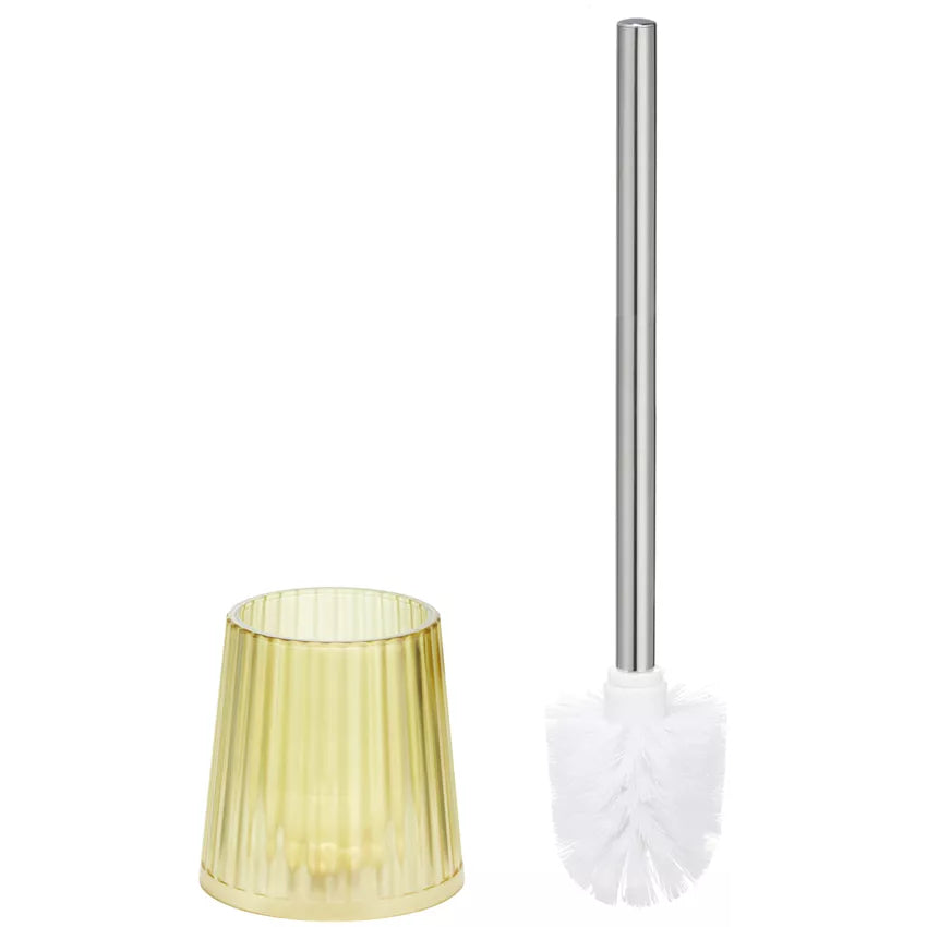 Diaqua Priscilla – WC-Bürstenset – Kunststoff, Metall, Gelb, H 38 cm, Ø 11 cm