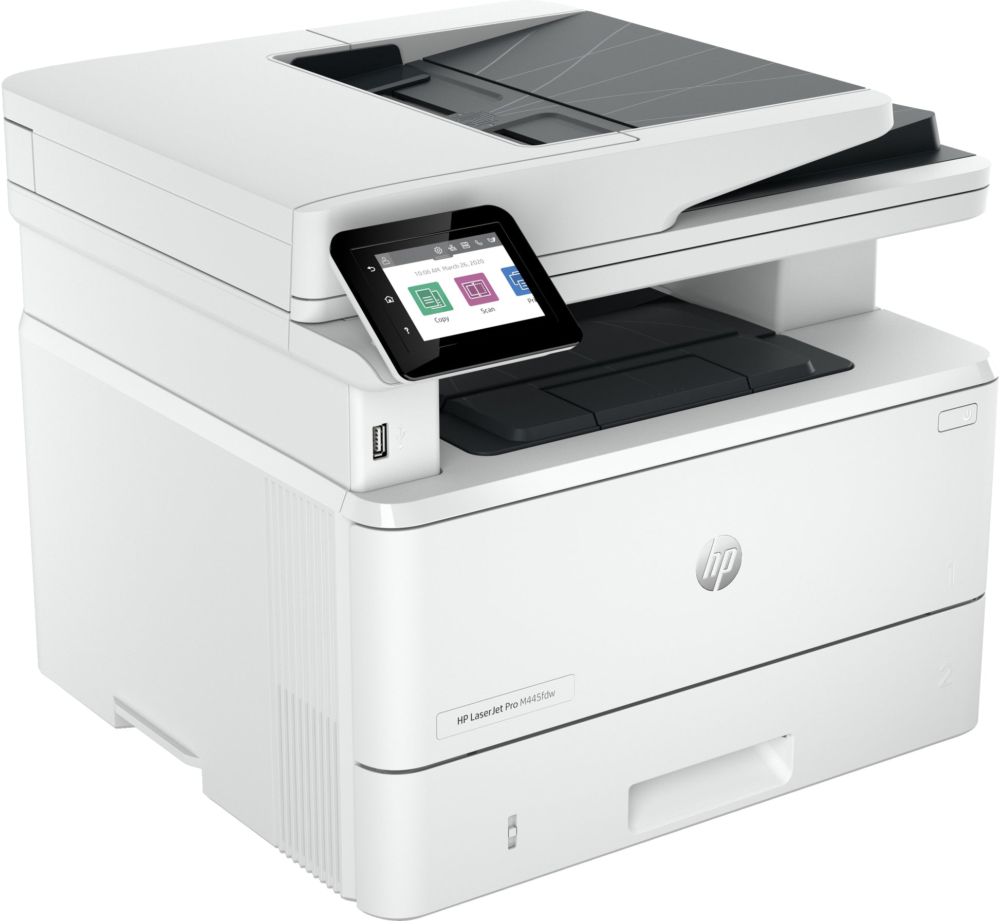 HP LaserJet Pro MFP 4102fdw – SW-Laser-Multifunktionsdrucker, A4, 4-in-1, Duplex, ADF, WLAN/LAN, AirPrint