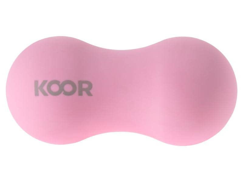 KOOR Massageball – hart, Durchmesser 6,5 cm – rosa