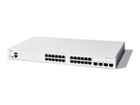 Cisco Catalyst 1200 C1200-24T-4X – Verwalteter L2/L3 Switch – 24× 1G, 4× SFP+