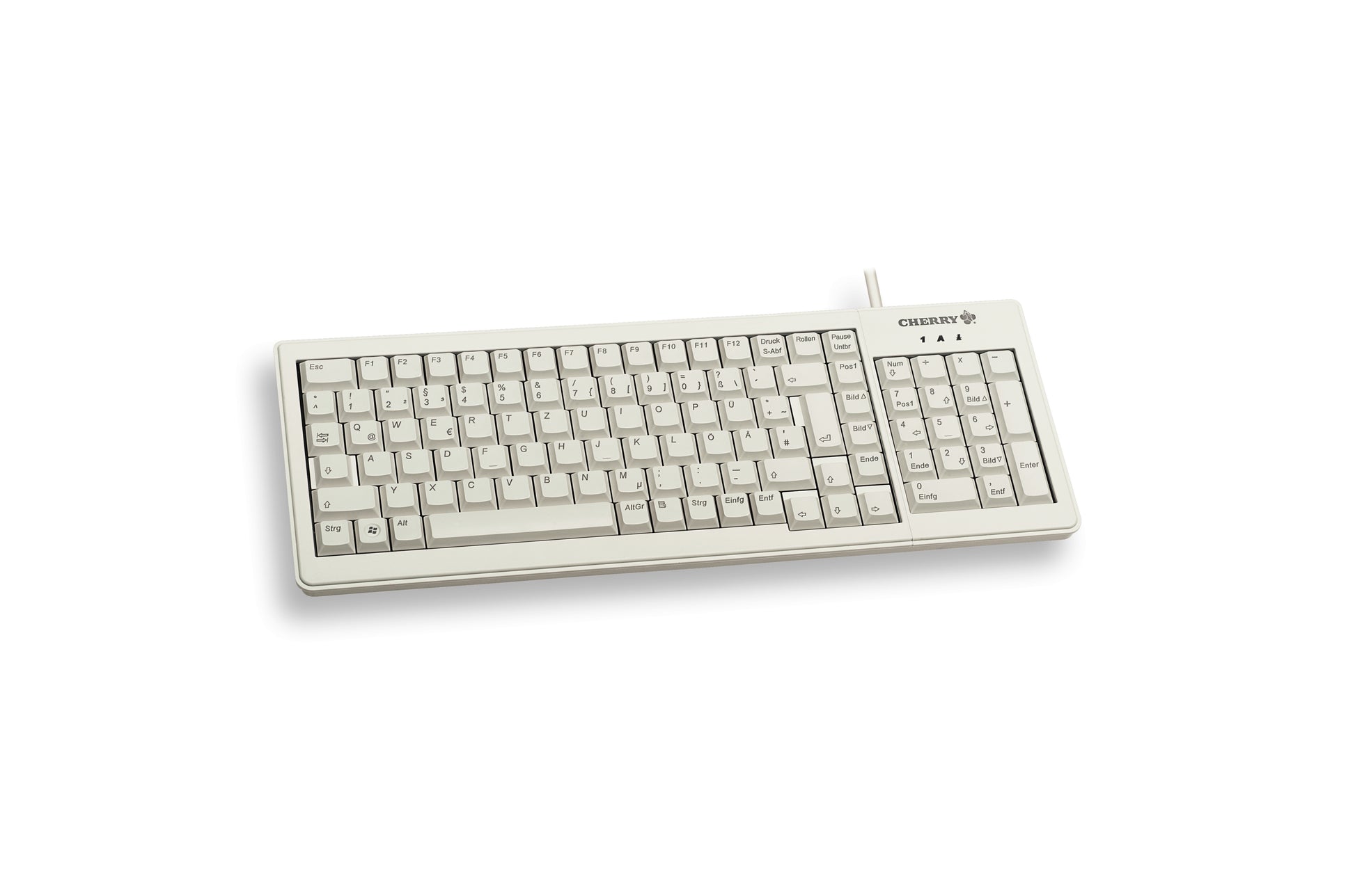 CHERRY XS G84-5200 – Tastatur, kabelgebunden (USB, PS/2), FR-Layout (FR) – für Windows