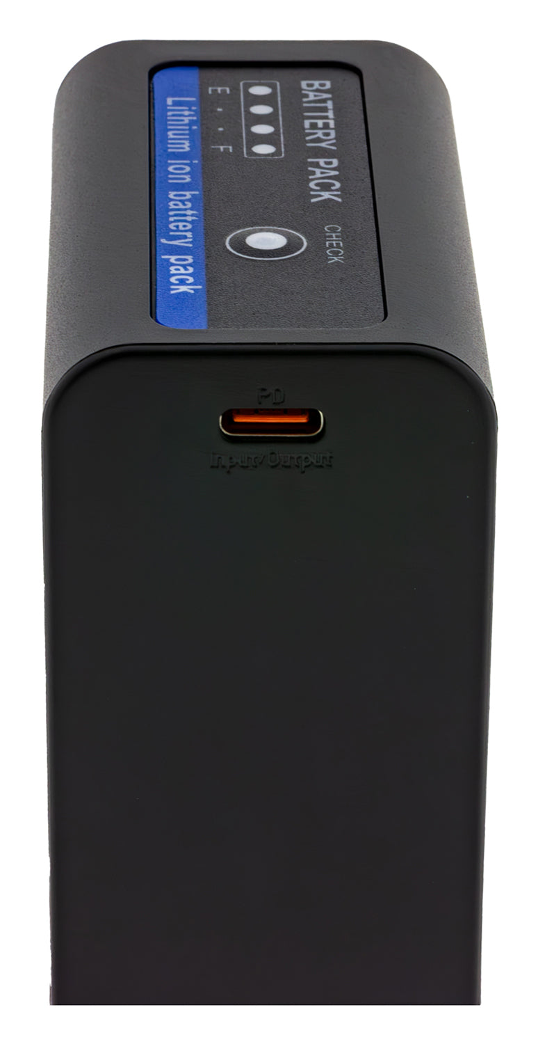 PATONA Platinum Akkupack – 10'500 mAh (75,6 Wh), PD 20 W USB-C – für Sony NP-F970, NP-F960, NP-F950