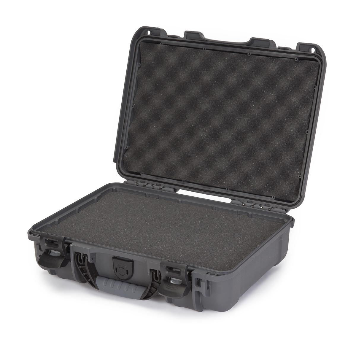 Nanuk Schutzkoffer 910 – Hartschale, Graphit, 36,3 × 12,0 × 28,2 cm