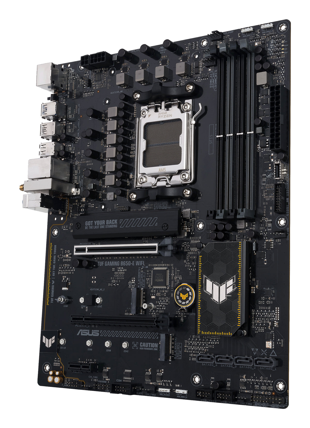 ASUS TUF GAMING B650-E WIFI – Mainboard – Sockel AM5, AMD B650, ATX, DDR5, 192 GB