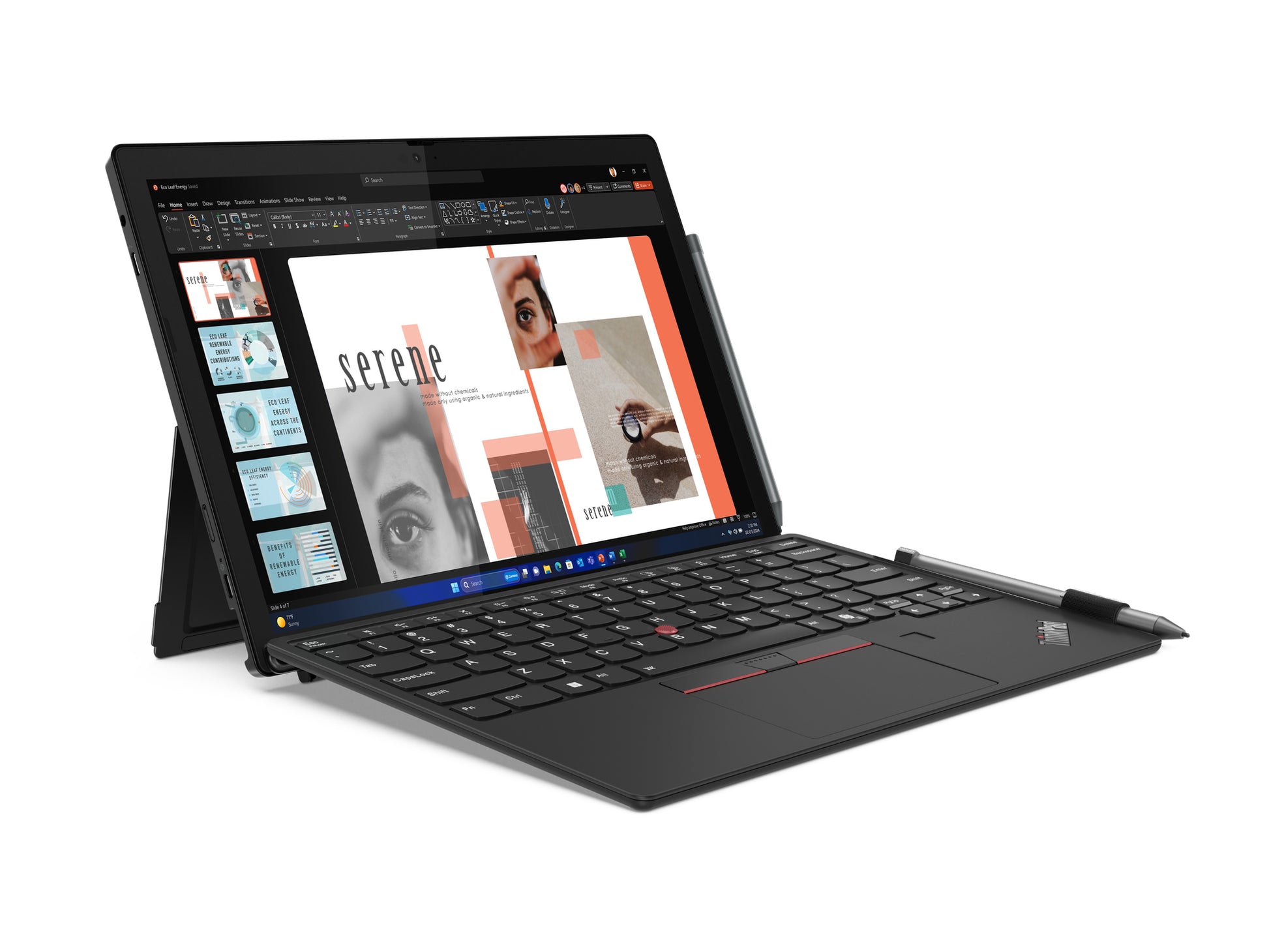 Lenovo ThinkPad X12 Detachable Gen 2 – 12,3", 1 TB, 32 GB RAM, LTE, Schwarz