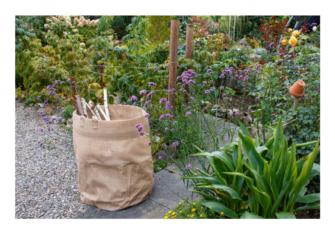 Colibri Mehrzweckbeutel – 70 l, Jute, beige, 440 × 440 × 440 mm, 1 Stk