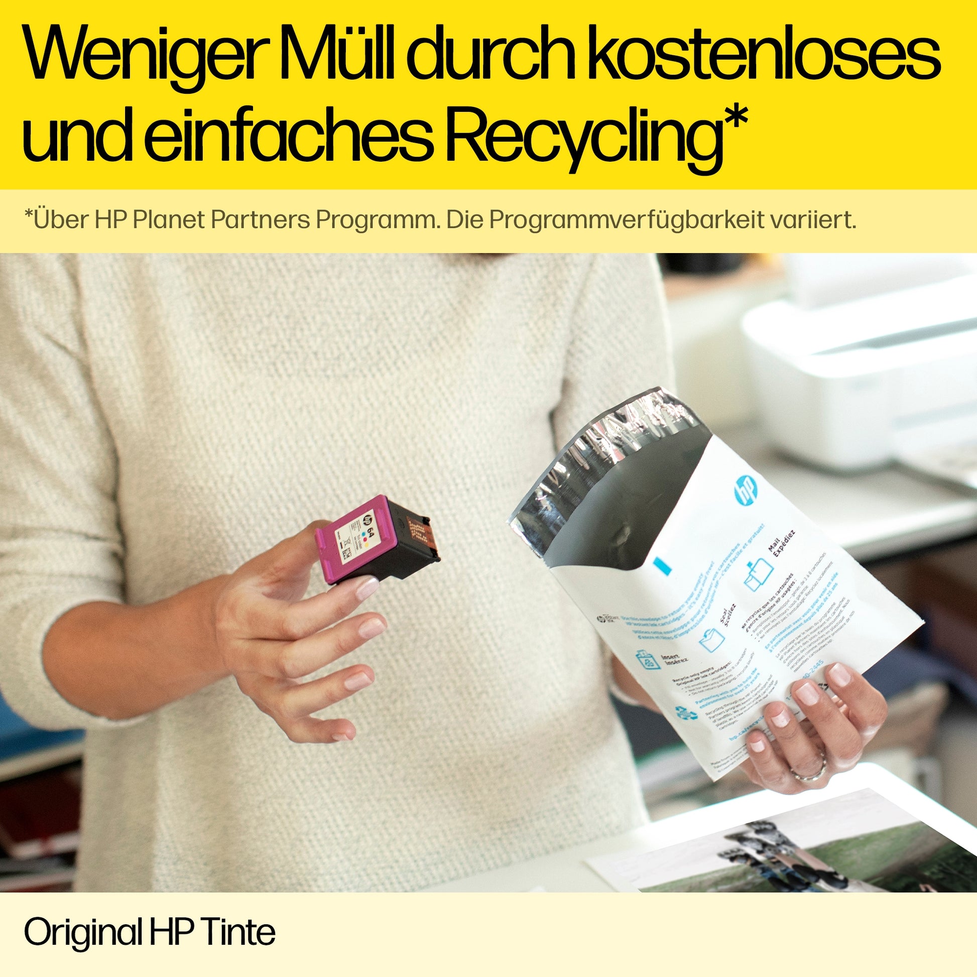 HP 953 Schwarz Tintenpatrone (Original) – 900 Seiten – für HP OfficeJet Pro 7720/7730/7740, 8210, 8720/8730