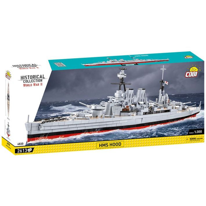 COBI 3D Puzzle HMS Hood – 2613 Teile – Kunststoff – 88,0 × 22,0 cm – ab 10 J.
