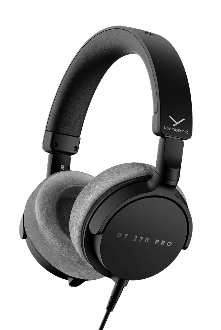 Beyerdynamic DT 270 Pro DJ-Kopfhörer – Over-Ear, Stereo, Kabel, 3,5 mm Klinke, Schwarz