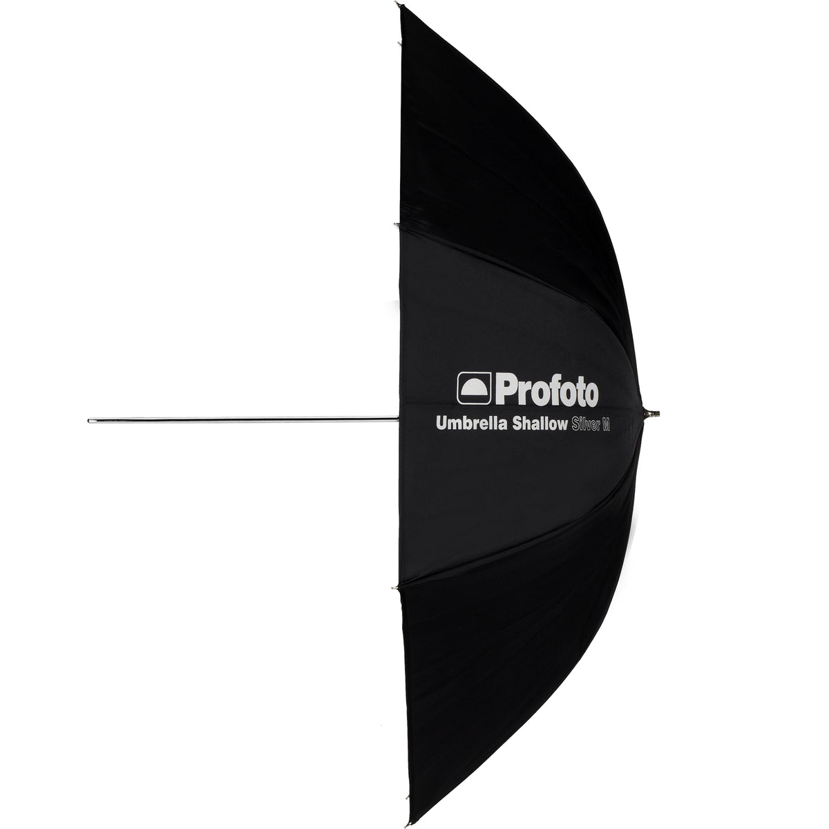 Profoto Blitzschirm Shallow Silver M – 105 cm, Tiefe 280 mm