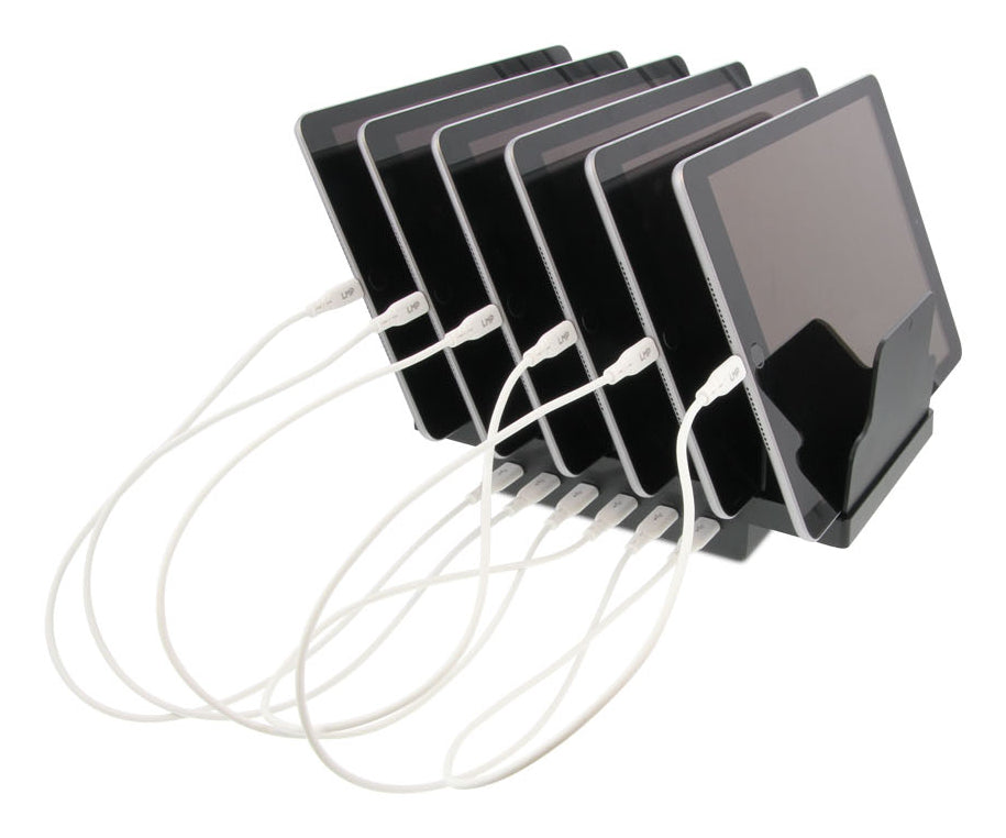 LMP SmartCharge 6P USB-C GaN Ladegerät – 72 W, Schwarz