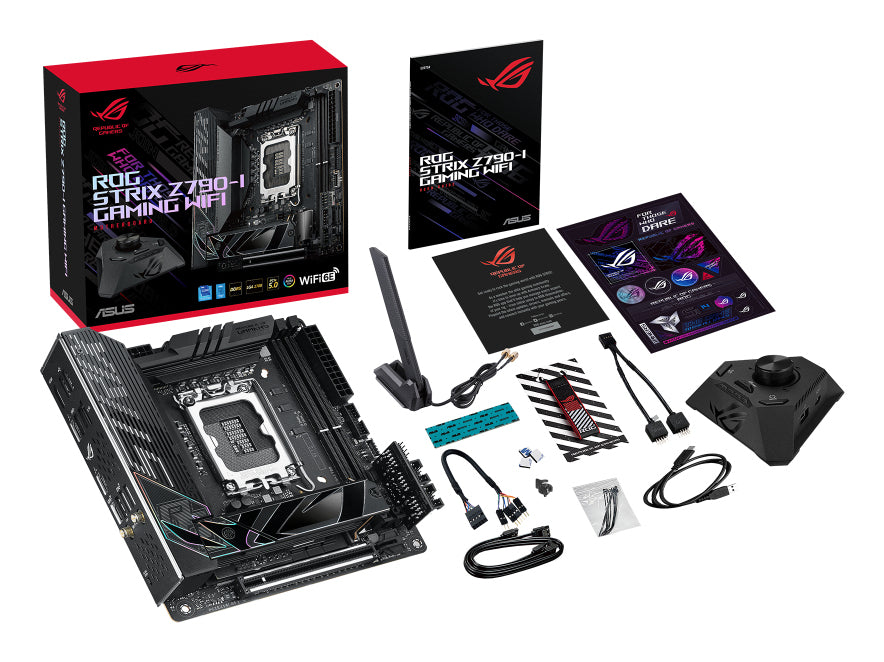ASUS ROG STRIX Z790-I GAMING WIFI – Mainboard – LGA 1700, Intel Z790, mini ITX, DDR5