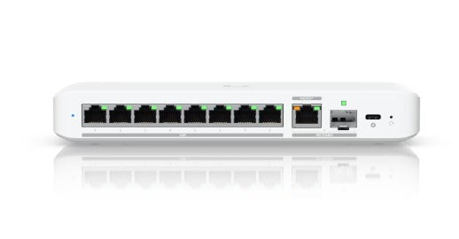Ubiquiti Managed L2 Switch – 8× 2,5G + 1× 10G, 1× SFP+, PoE, Desktop