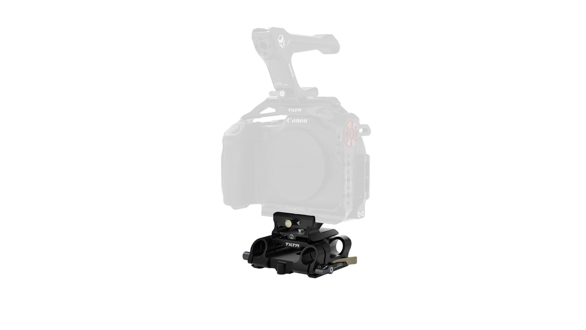 Tilta TA-MBP2-B Montageplatte 15mm LWS – 177,8 × 114,3 × 101,6 mm, 376 g – 1/4"-20 – für Ronin S – Schwarz