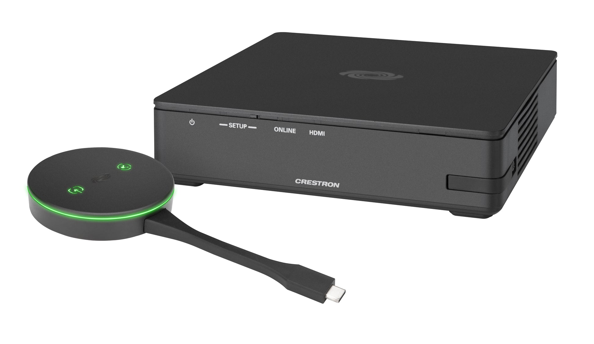 Crestron AirMedia Serie 3 AM3-111-I Kit – Drahtloses Präsentationssystem – 4K, HDMI, Schwarz