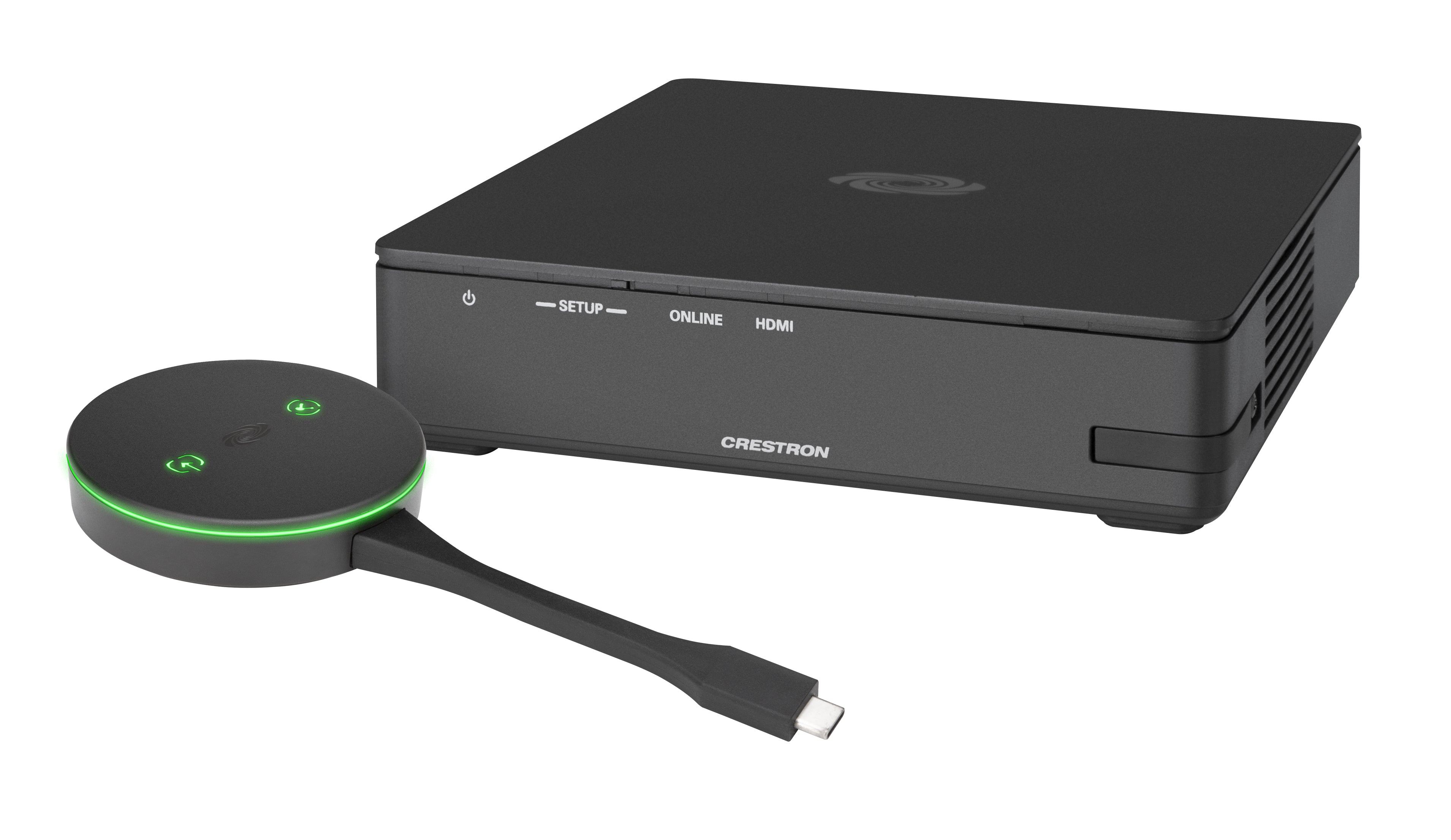 Crestron AirMedia Serie 3 AM3-111-I Kit – Drahtloses Präsentationssystem – 4K, HDMI, Schwarz